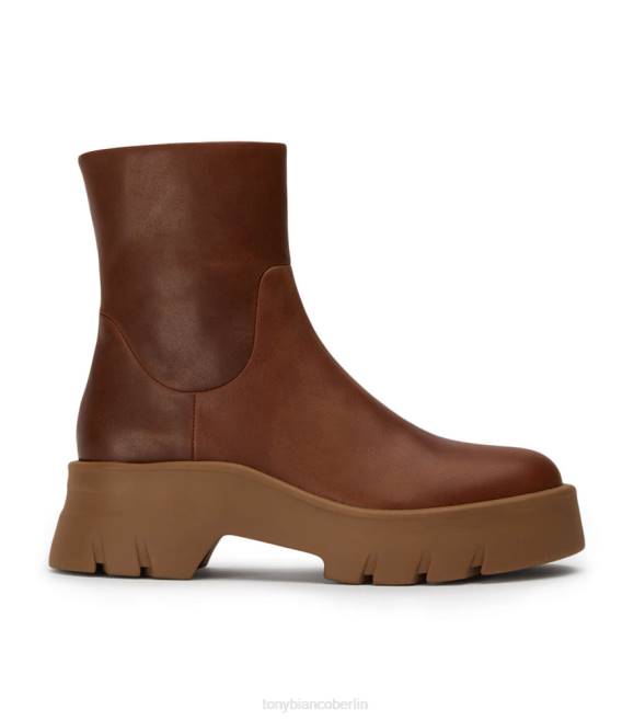 Stiefeletten| de Tony Bianco Frauen Rumpelstiefeletten Cognac 4624546